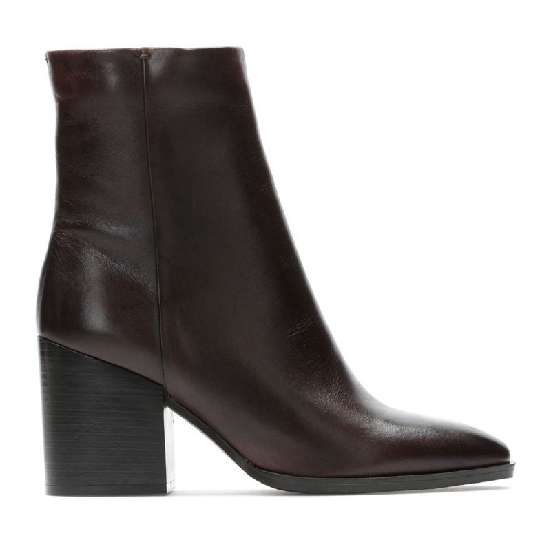 Heeled Boots Clarks Dama Maro Inchis - Lydia Mid - 230176-ODZ